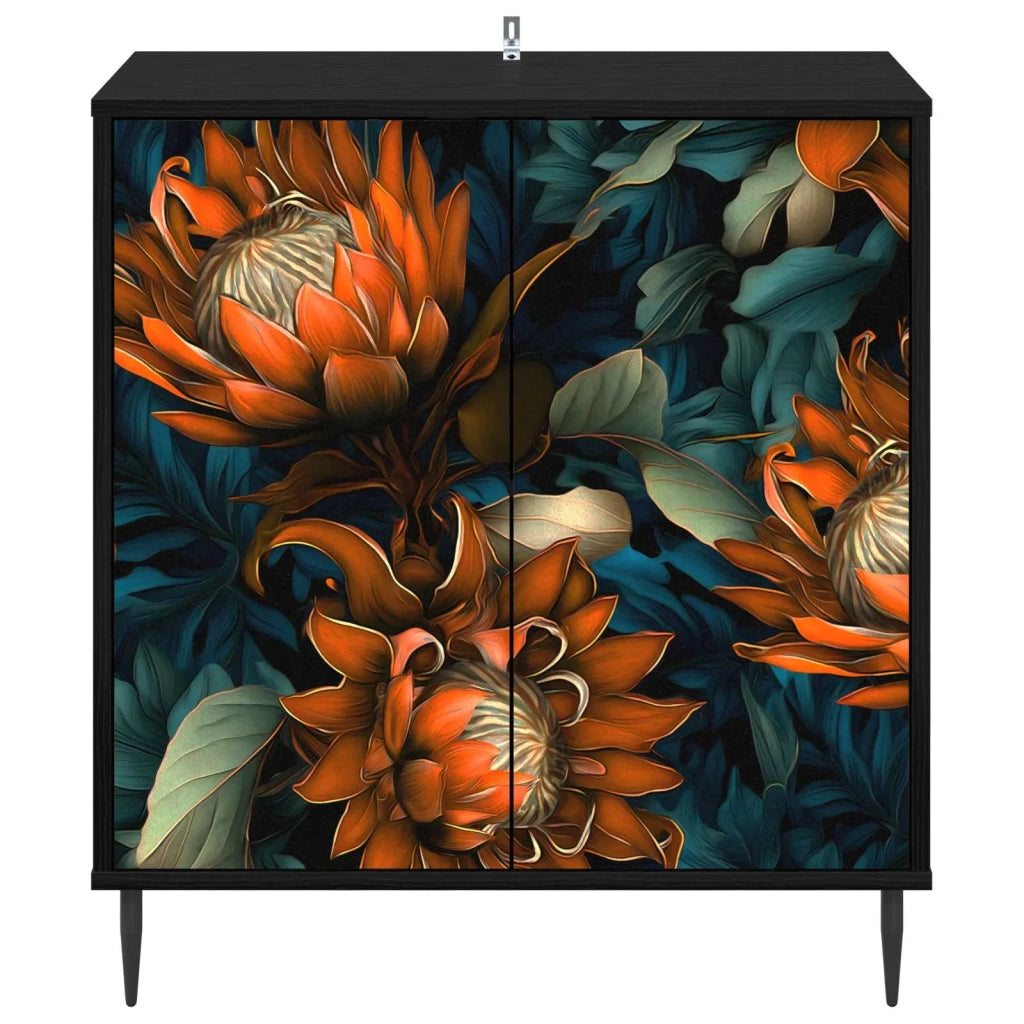 Credenza LOCHEM Rovere Nero 69 x 33 x 76 cm 8006930