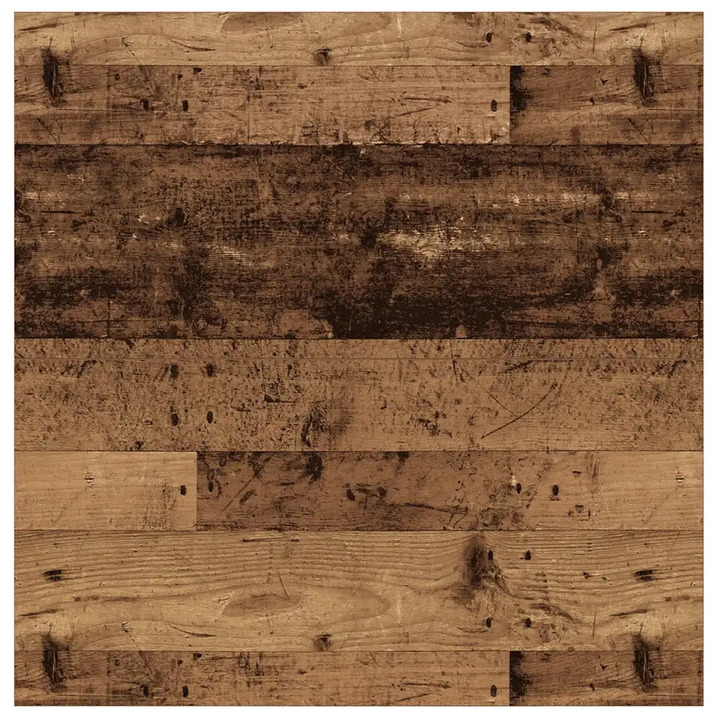 vidaXL Tavolino da Salotto con Cassetti Legno Antico 70,5x70x40 cm