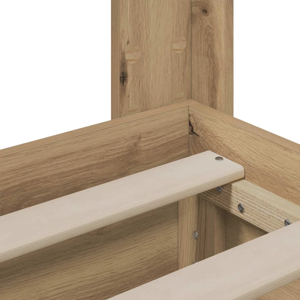 Struttura del letto con stoccaggio e testata Artisan Oak 3445817