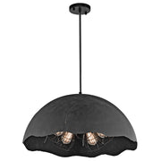 Lampada a sospensione Kichler Fracture 5xE27 zinco anticato