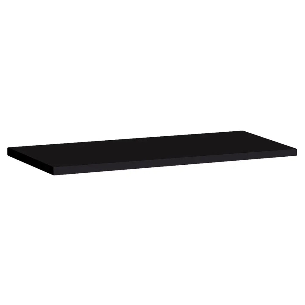 Mensola da parete SWITCH – 60 cm – Colore nero – MDF e pannelli di particelle – Design moderno