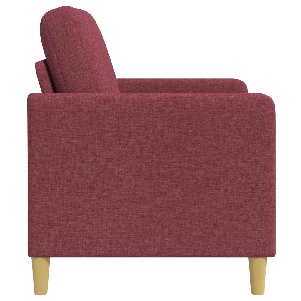 Divano con Storage Rosso Vino 72 x 78 x 87 cm Poliestere 42036866