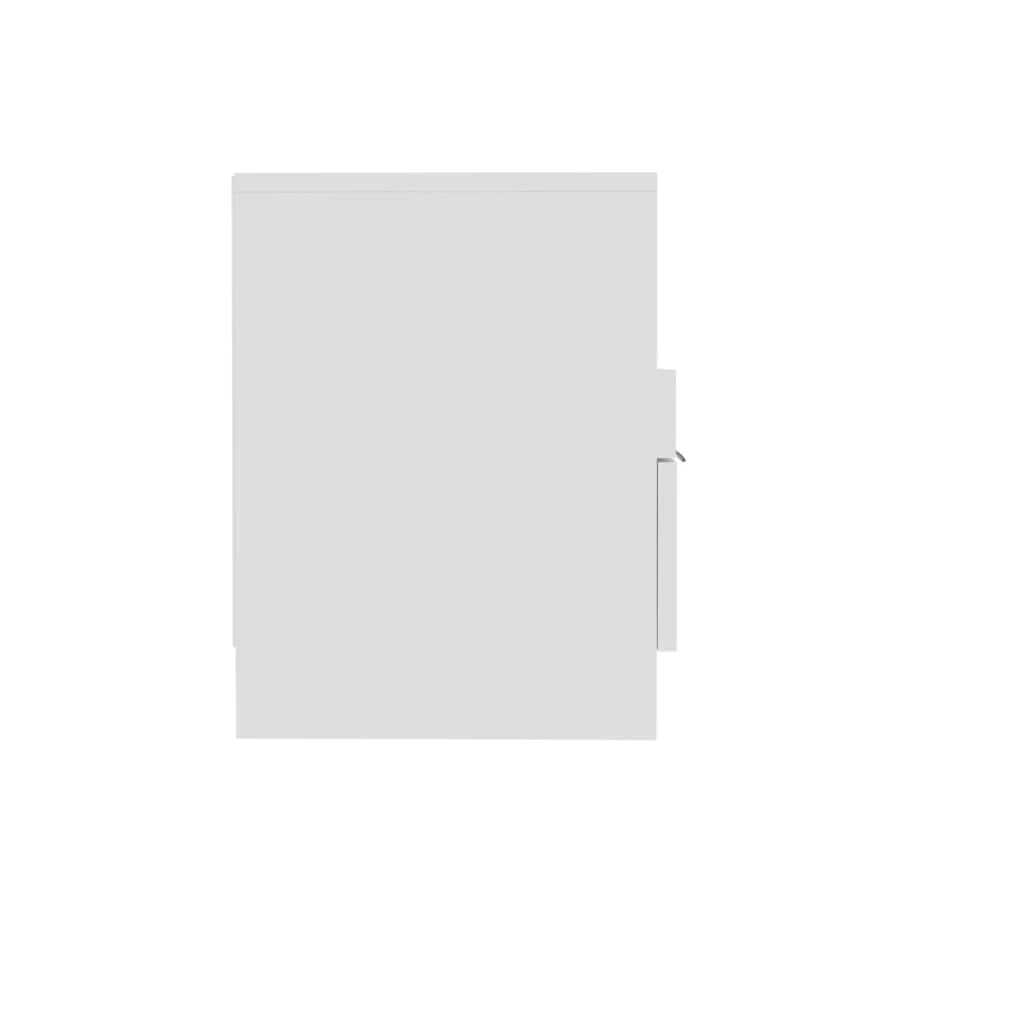 Mobile TV multimediale mensola TV credenza mobile TV sala da pranzo soggiorno camera da letto 150 x 33,5 x 45 cm legno ingegnerizzato bianco 02_0026009