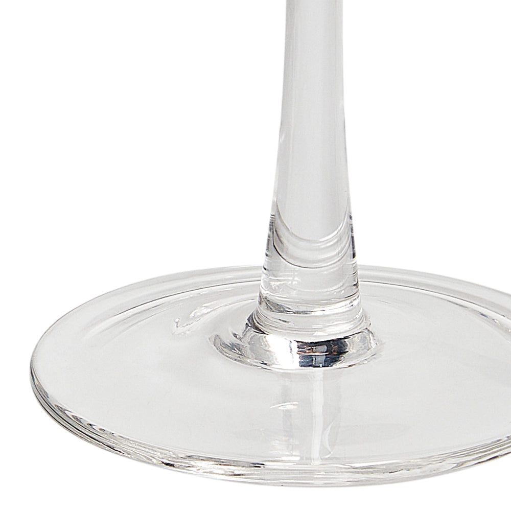 Set di 4 coppe da champagne sin vetro soffiato a mano con bordo dorato 45 cl aperitivo in casa