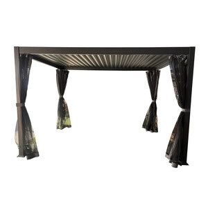 C ZANZARIERA P/PERGOLA BIOCLIMAT 3X3 GRIGIO 4PZ