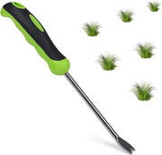 Foglia strappatrice manuale - attrezzi per giardinaggio - manico di legno - acciaio inossidabile - strumento per estirpare erbacce - vanga per giardinaggio - strumento per rimuovere erbacce.