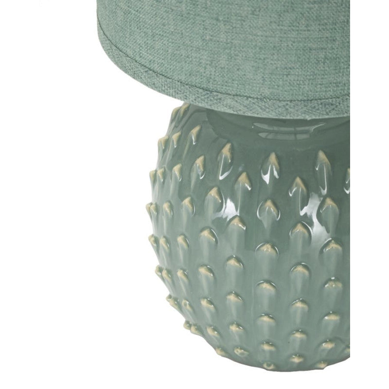 Lampadelle A Da Comodino Pontus Turchese cm ø 14x27