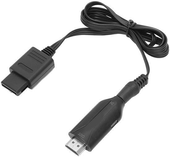 Adattatore HDMI per console da gioco - Supporta N64/NGC/SNES - 720P/1080P - HDMI - Adattatore video per console da gioco - Compacto