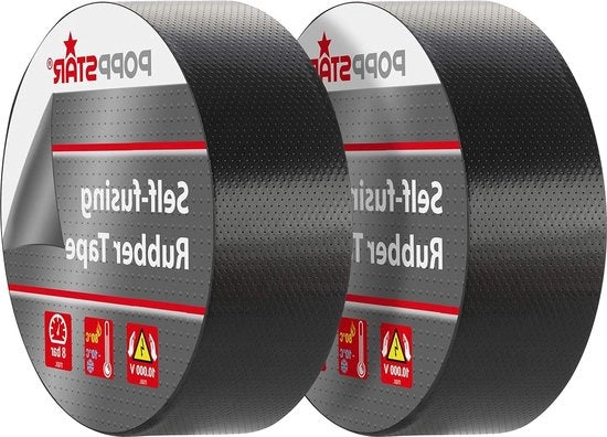 Nastro di Isolamento Universale - Nastro Auto-Sigillante per Sigillatura - 10m x 38mm x 0.75mm - Nero