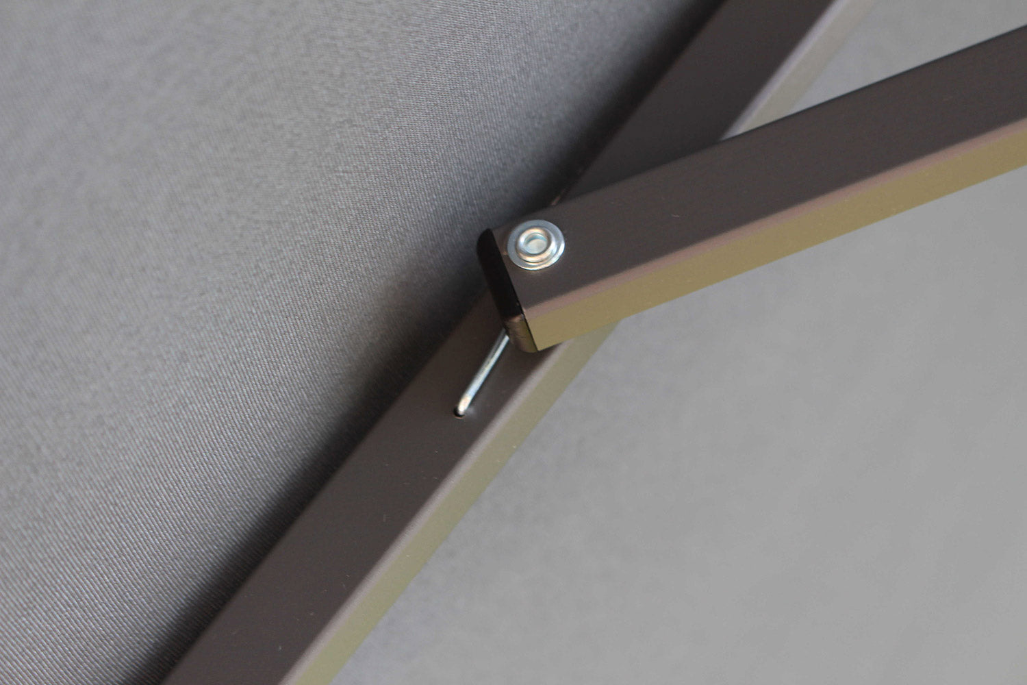 Ombrellone da Giardino 3x2 m Palo Ø35 mm in Alluminio Maffei Kronos Grigio