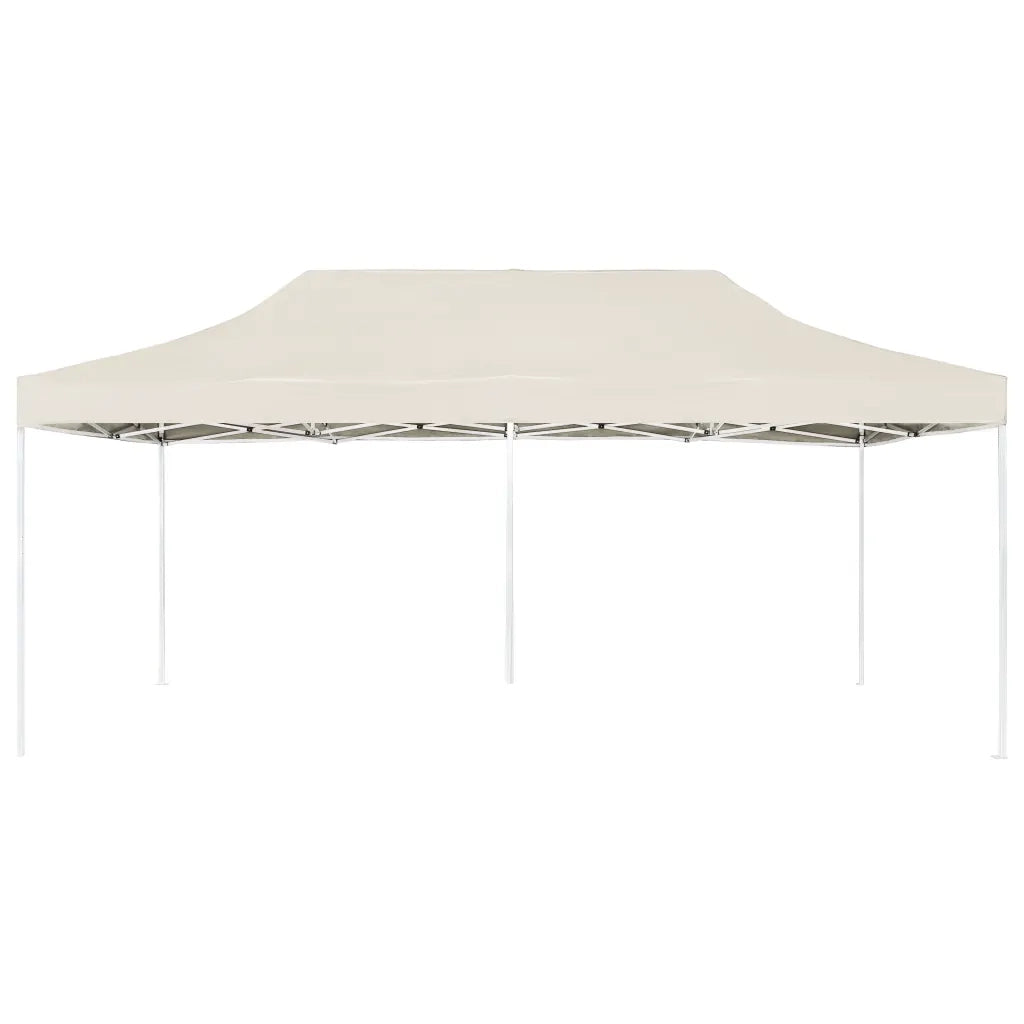 Gazebo Professionale Pieghevole in Alluminio 6x3 m Crema cod mxl 64911