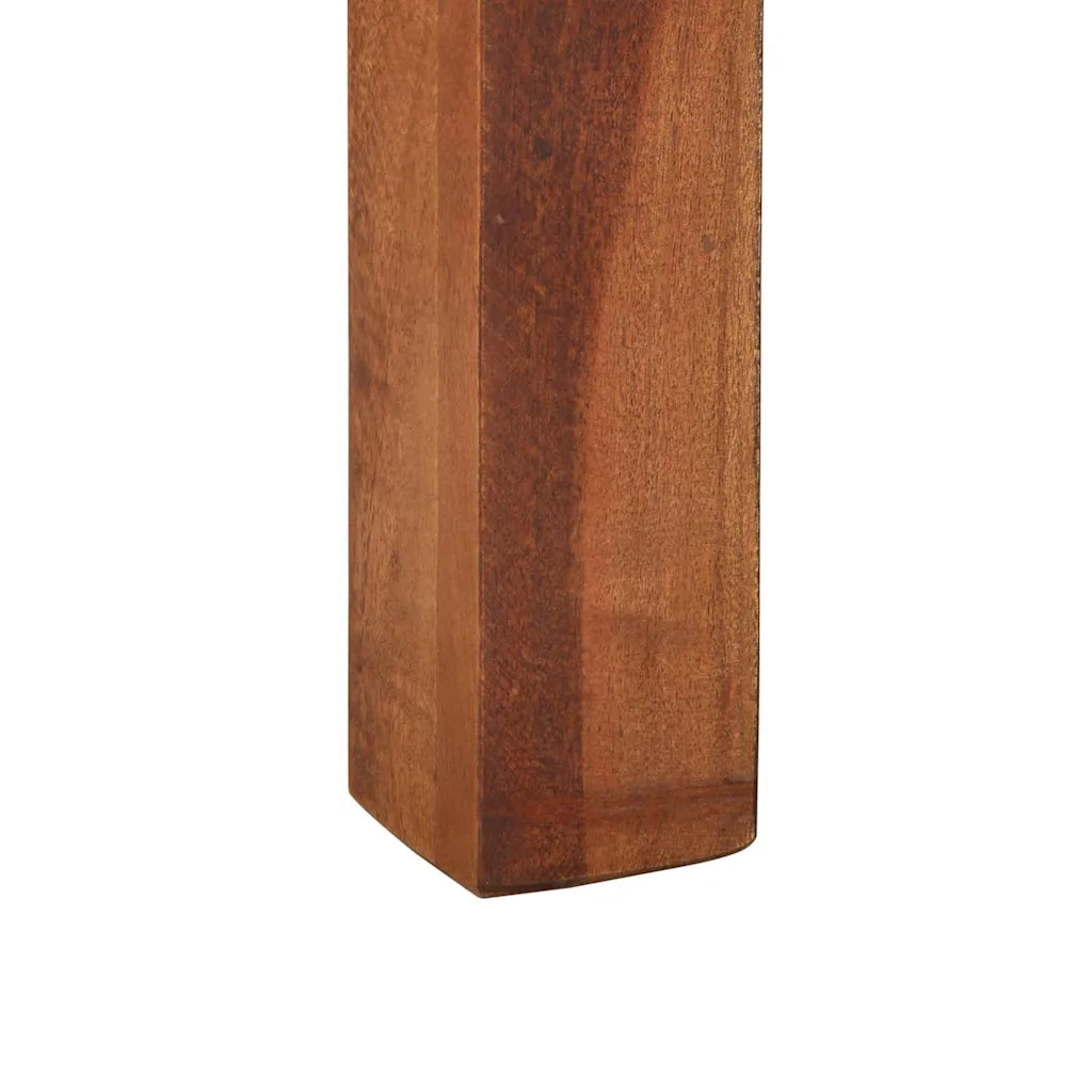 vidaXL Tavolino da Caffè 60x60x35 cm in Legno Massello di Acacia