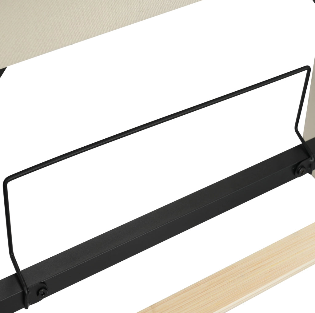 Letto singolo contenitore 90x200 cm con LED; USB e USB C; tessuto in lino grigio