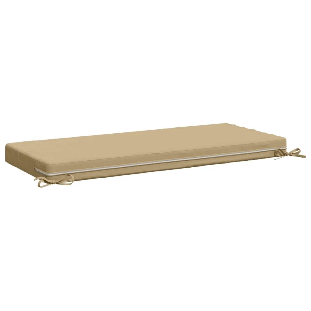 Cuscini per Panchina a 2 Pezzi SOEST 2 pz 100% Poliestere Beige 950151