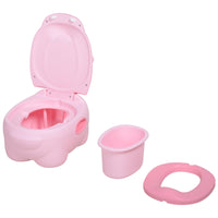 Vasino per Bambini Antiscivolo Ippopotamo  Hippoo Rosa
