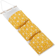 Organizzatore per la parete a due pezzi - 3 cassette appese - supporto in legno per la parete - decorazione per camera da letto/bagno - materiale duraturo - codice prodotto: 123456