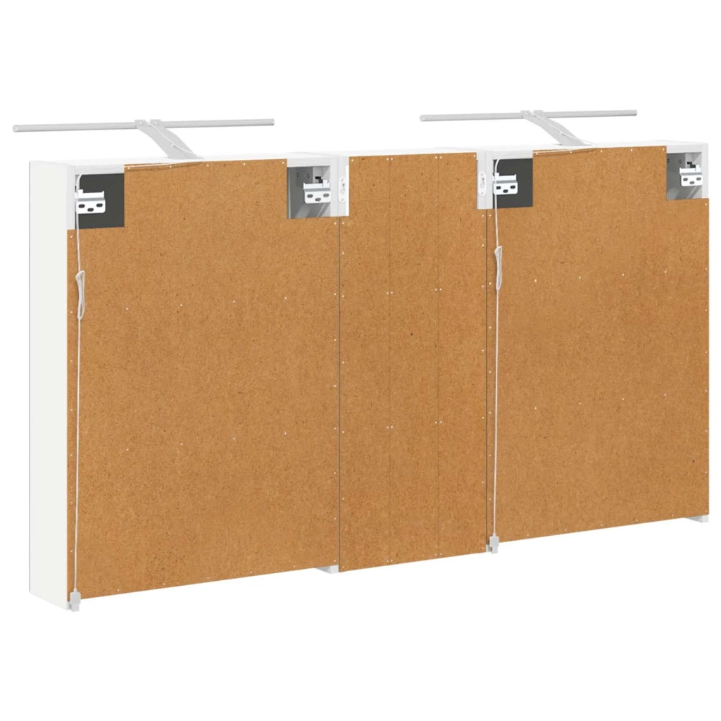 Set di Armadi da Bagno con lo scaffale 3 pcs 130 x 14,5 x 70 cm 3403768