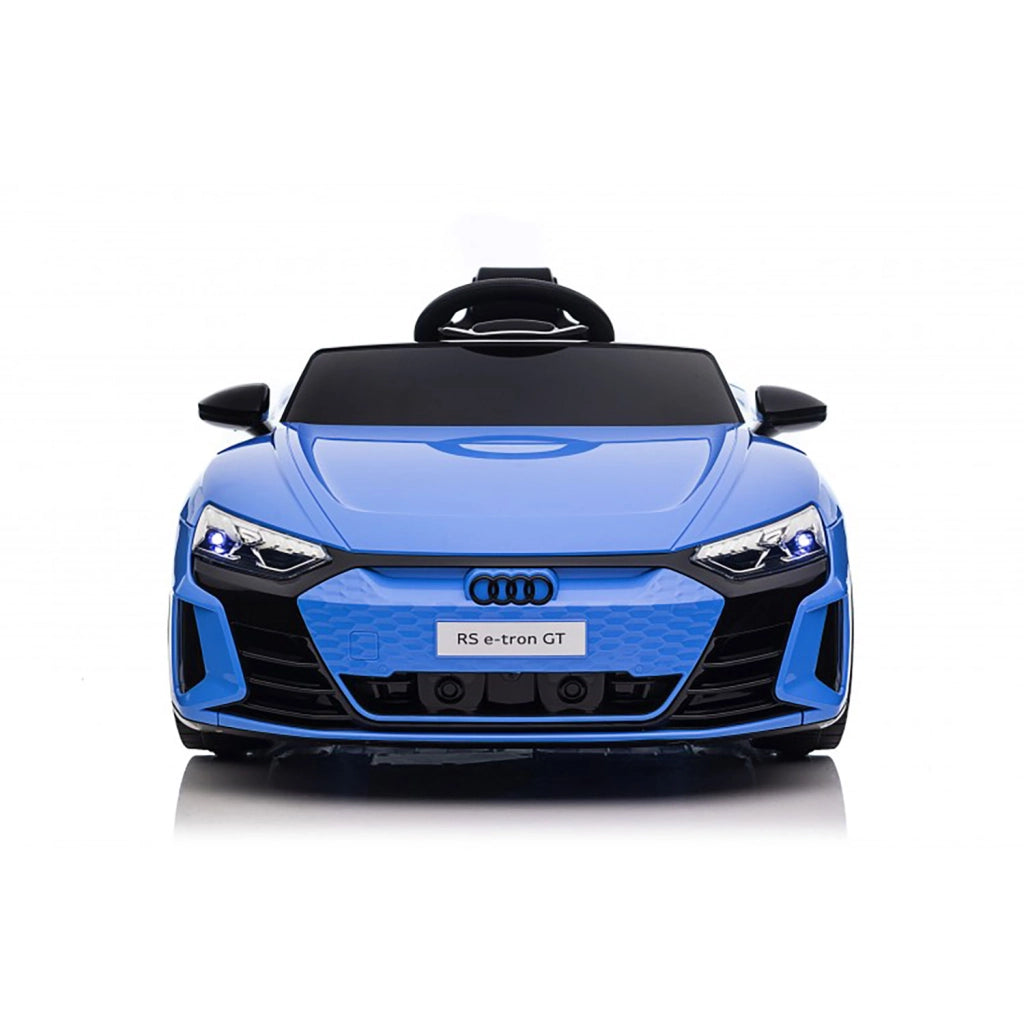 Macchina Elettrica per Bambini 12V Licenza Ufficiale Audi RS E-Tron GT con Telecomando Blu