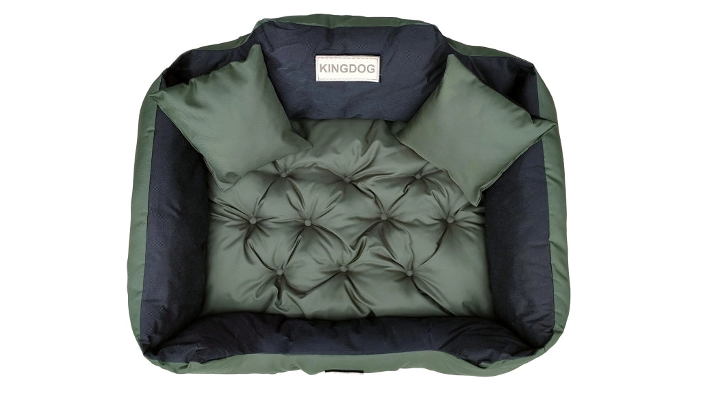 AIO FACTORY 130x105 cm KINGDOG Cuccia per cani impermeabile personalizzabile Verde
