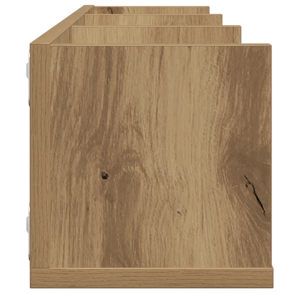 Mensola a Muro CD Artigianale 75x18x18 cm Legno Multistrato