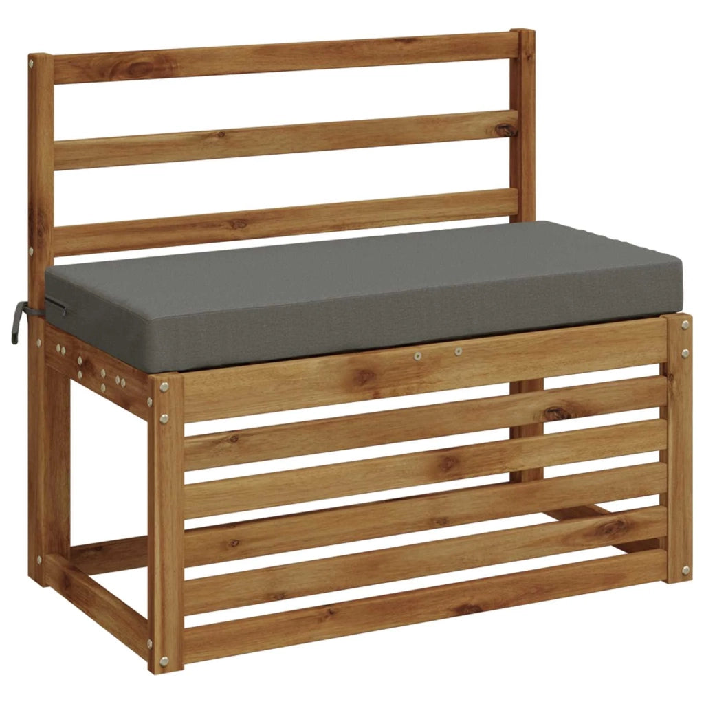 Cuscino per panchina SOEST 100% Poliestere Grigio 949506