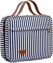 Organizzatore di trucchi per donne da appendere - Grande organizzatore di trucchi per donne - Trucchi in velluto blu scuro - Grande