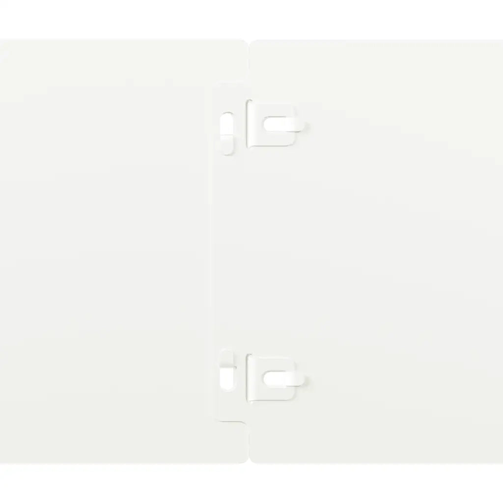 Bordure per Prato 10 pz Bianchi Acciaio Laminato a Freddo