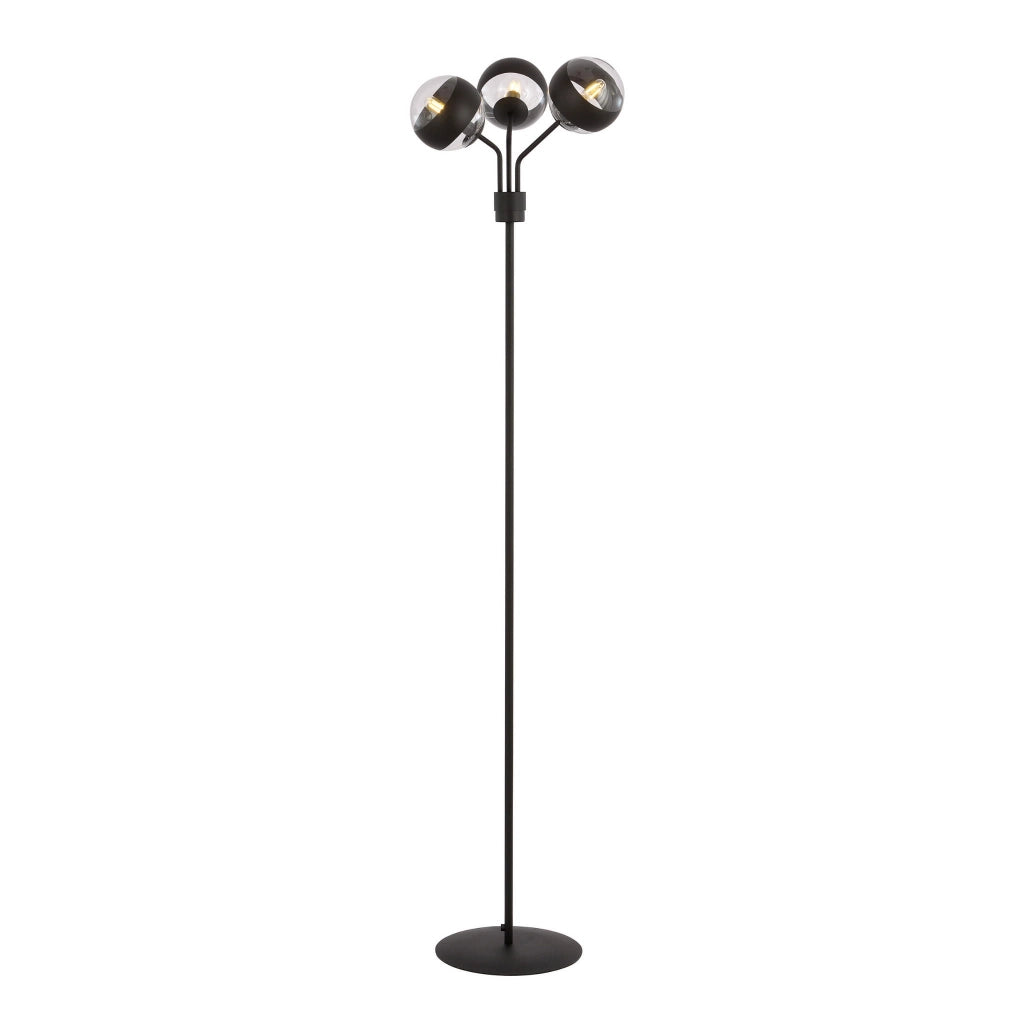 Lampada da terra Emibig NOVA LP3 3xE14 nero 173cm
