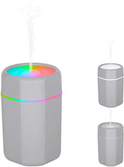 Diffusore di olio essenziale 300 ml, umidificatore a nebbia con 7 colori LED, diffusore di olio essenziale aromaterapia via USB per casa, camera da letto, ufficio, 2 modalità di nebbia, funzione automatica.