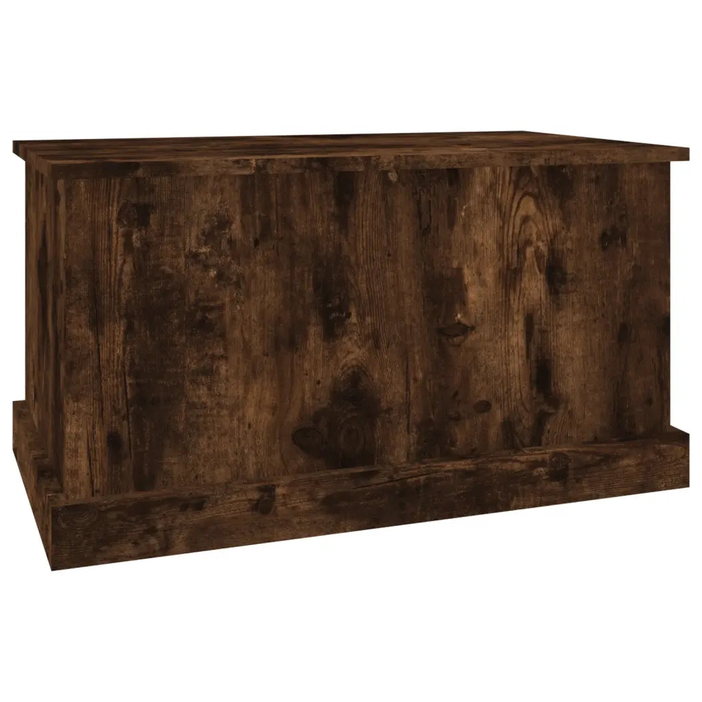 Contenitore Rovere Fumo 70x40x38 cm Legno Multistrato 816509