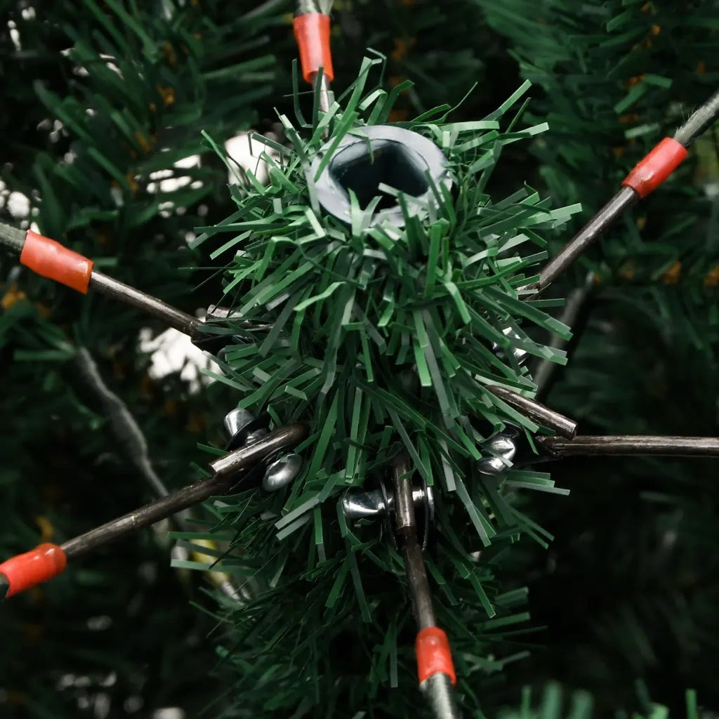 Albero di Natale | Decorazioni natalizie Artificiale Incernierato con Base 150 cm