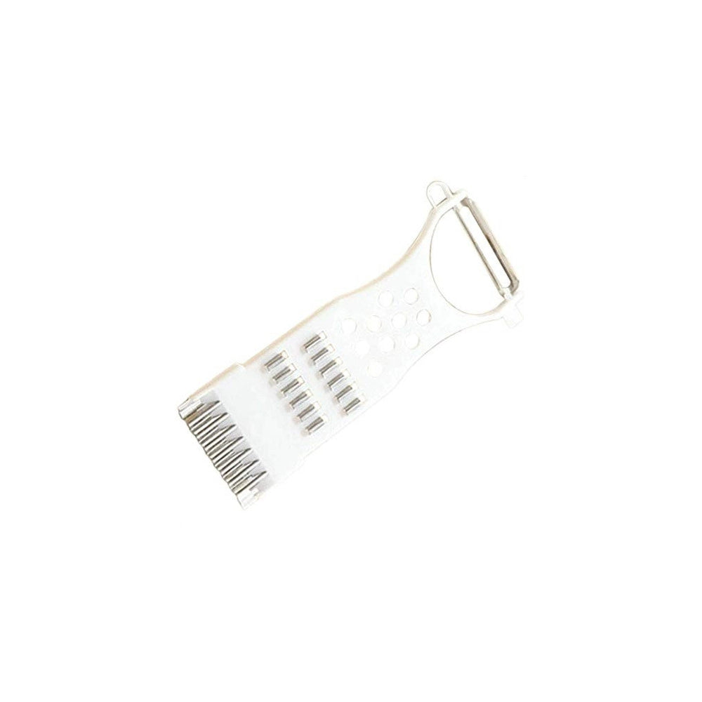 Trade Shop - Pelatutto Pela Tutto Multifunzione Peeler Affetta Pela Cucina Taglia Verdure -