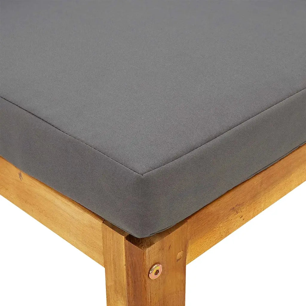 Salotto da Giardino-Set Divani da Giardino 2 pz con Cuscini in Massello di Acacia 822786