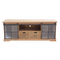 Mobile Dorian 160x45,5x60 h cm in Legno Marrone