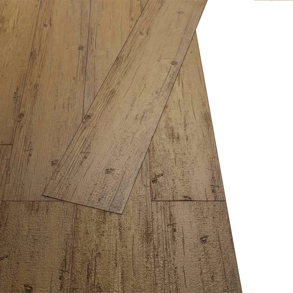 Tavole per Pavimenti 18 pz Marrone Noce 2,51 m2 PVC CFW2151498