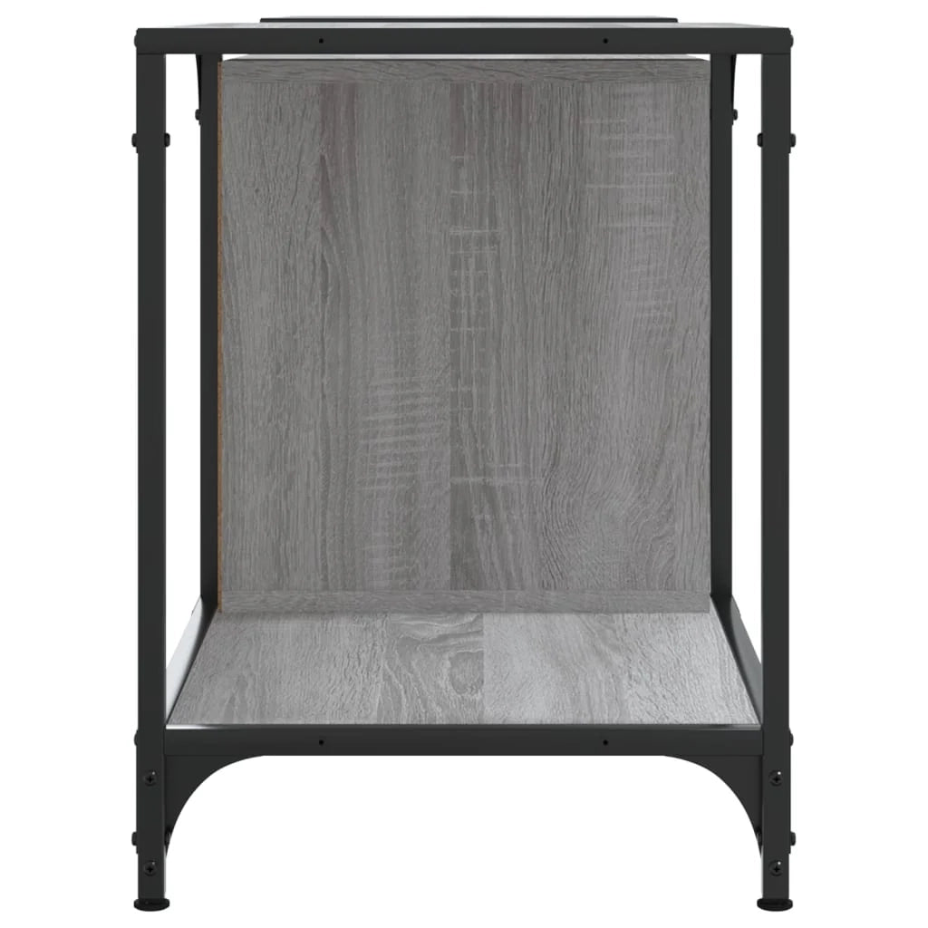 Mobile TV multimediale mensola TV credenza TV sala da pranzo soggiorno camera da letto Sonoma 153 x 37 x 50 cm legno ingegnerizzato grigio 02_0028415