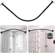 Stang per tenda doccia L regolabile - senza perforazione - 90-130 cm