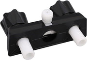 Douchekraan a 90° per Angolo con Funzione di Rilascio Controllato - Prova di Rilascio Assicurato - Mengkraan per Camper e Caravan (Nero)