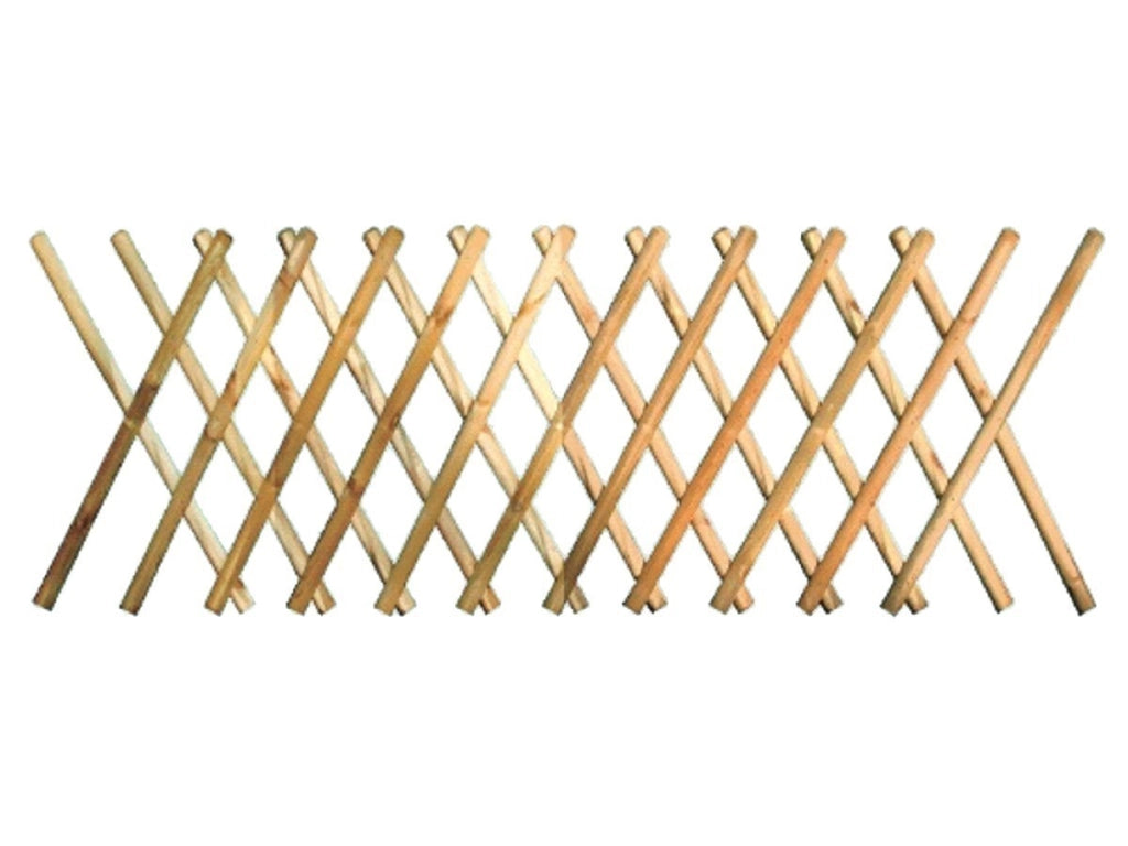 STECCATO ESTENSIBILE RECINZIONE GRIGLIATO TRALICCIO IN LEGNO CM.80X250H