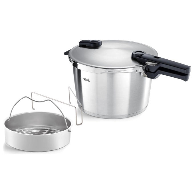 Fissler Vitaquick Pentola a Pressione 8 L Diametro 26 cm Acciaio Inox Induzione