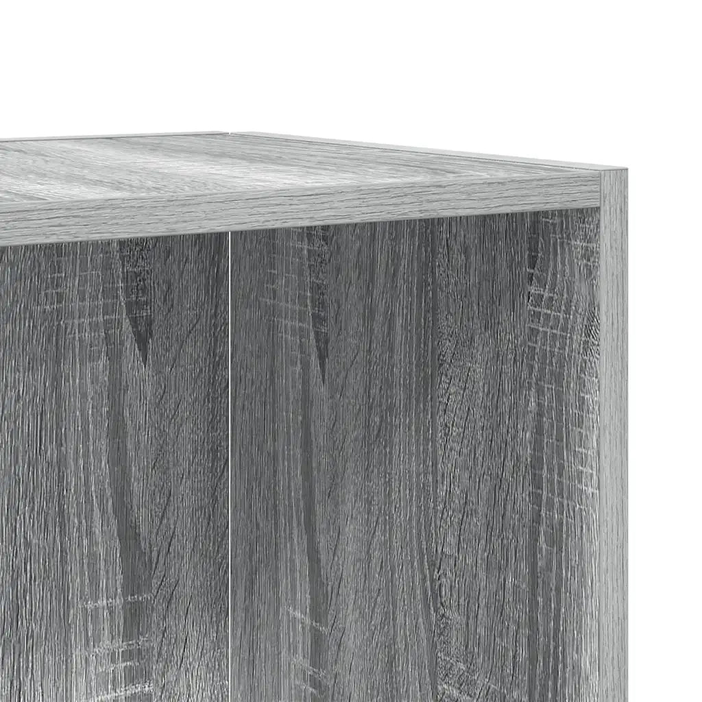 Tavolino Salotto Grigio Sonoma 33x33x34,5 cm Legno Multistrato cod mxl 9394