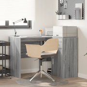 Scrivania Angolare Grigia Sonoma 102x88x75 cm Legno ingegnerizzato