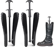 Spanne per scarpe adattabili 29 cm - Ademend - Vochtbestendig - Nero - Materiale PU duraturo