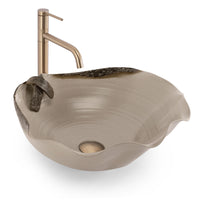 Lavabo Da Appoggio In Ceramica Rea Hm-22 Handmade Art