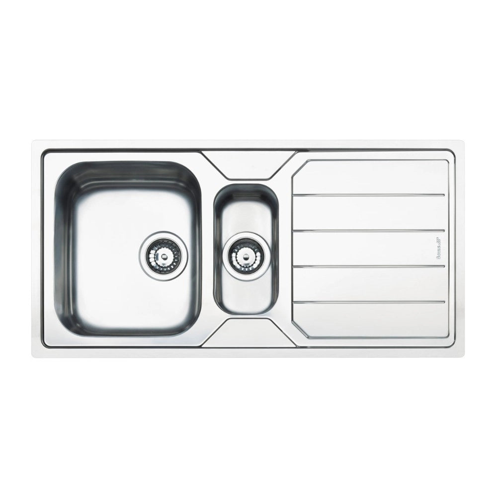 Lavello inox 100x50 cm