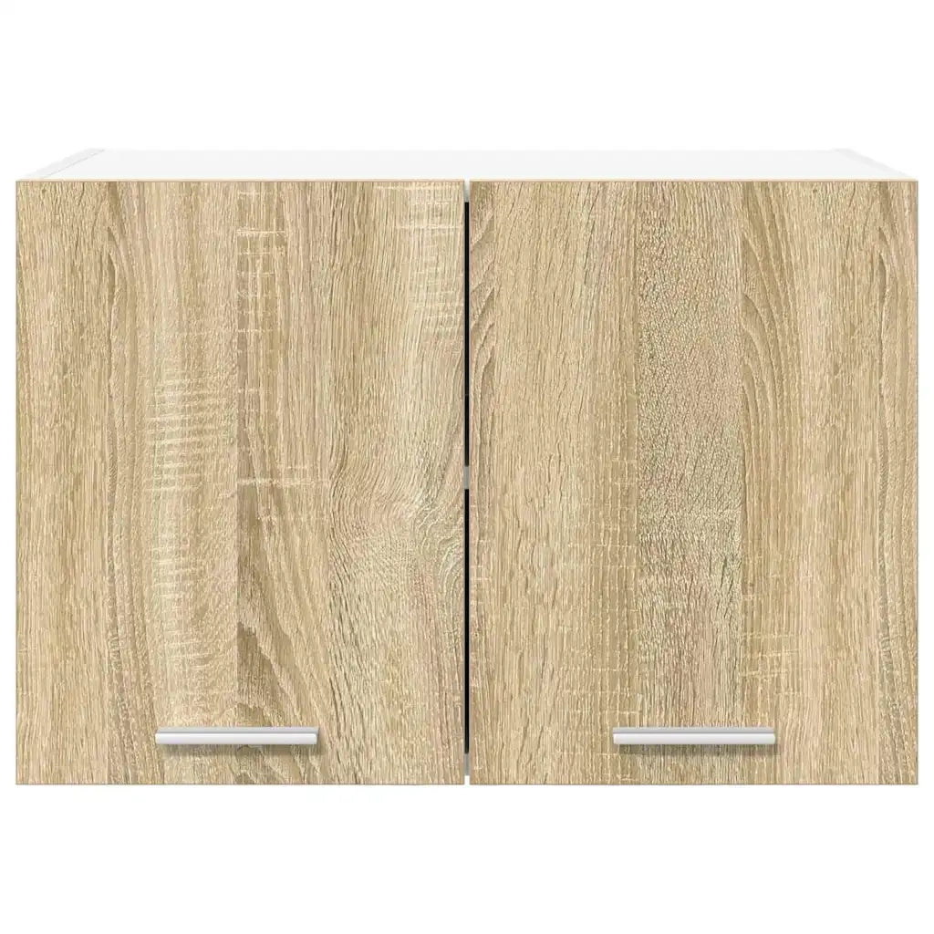 Armadio pensile 2 pcs Quercia Sonoma e Bianca 60 x 31 x 40 cm