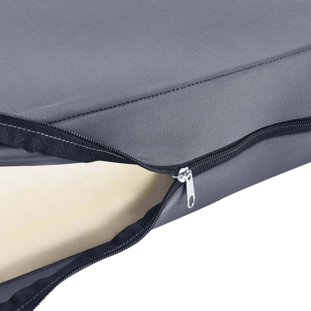 Cuscino con Fodera per Mobili di Pallet - Grigio Scuro [neu.haus]