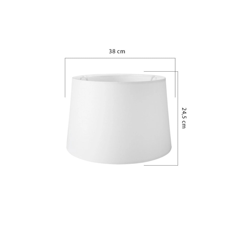 Paralume rosso Deco MDL3011