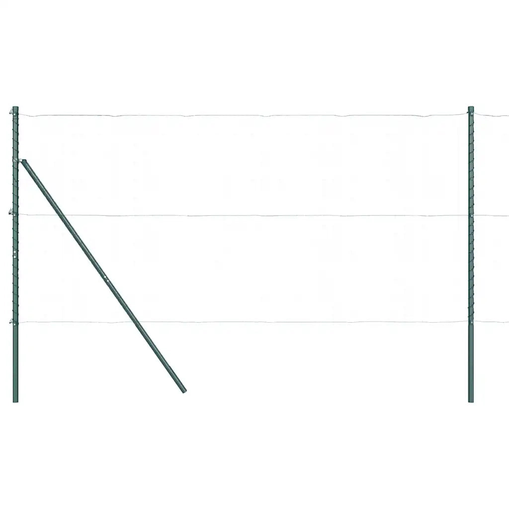 Palo della recinzione 52 pz Verde 3,2 x 3,2 x 200 cm CFW4465146