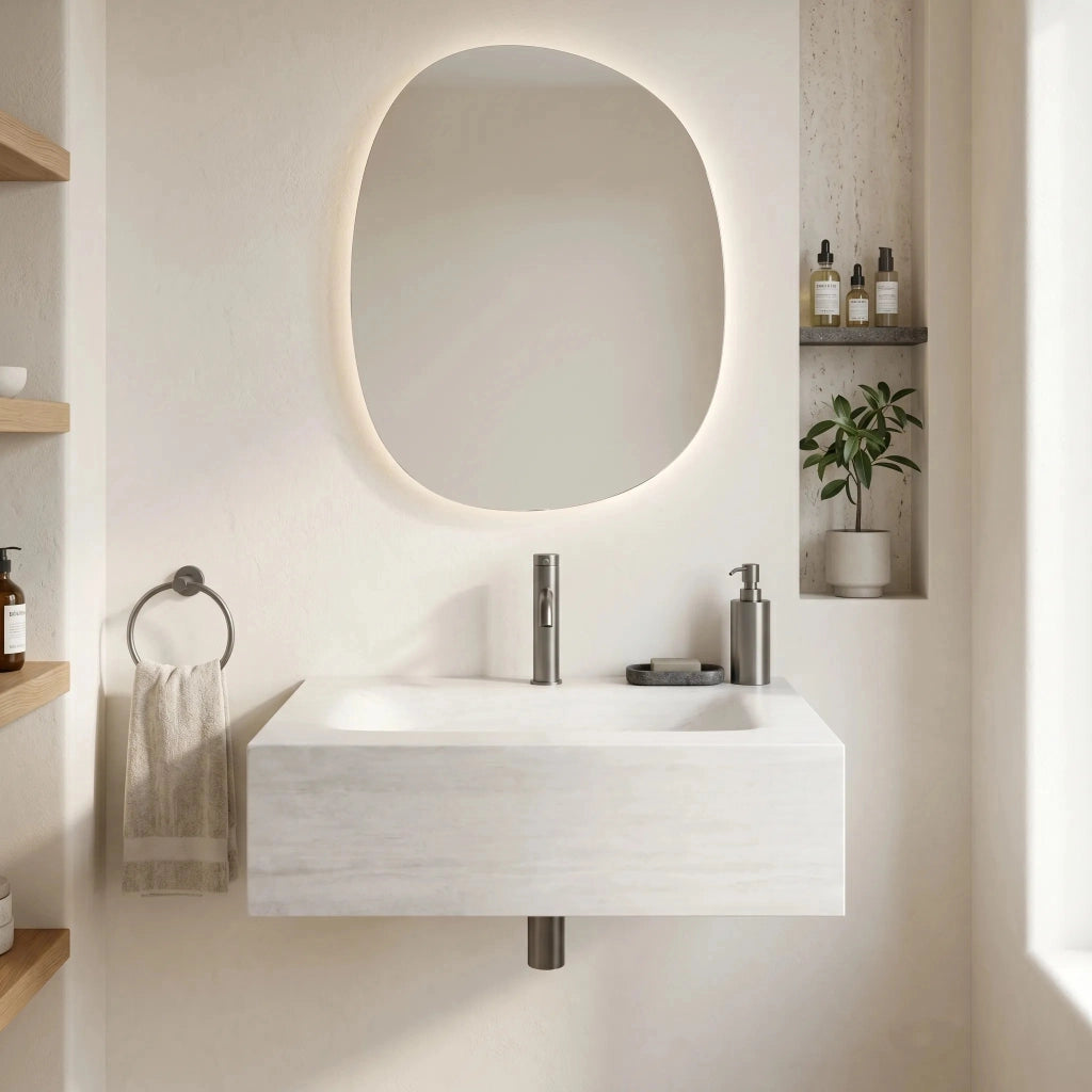 Lavabo Sospeso Rea Apollo Muralto Roma 70